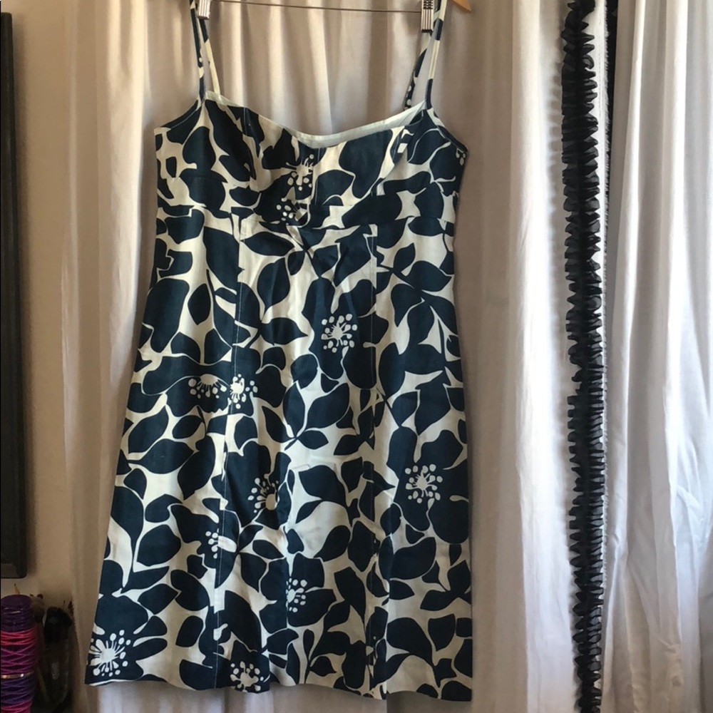 J. Crew Linen Dress Size 14